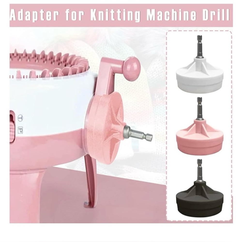 Sentro 48 Needle Knitting Machine Drill Adapter
